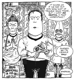 Illustration for article titled The Most Outrageous Star Trek Parody Ever